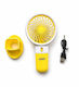 Andowl USB Ventilator Gelb 15153