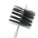 Metallic Chimney Cleaning Brush Round with Diameter 250mm
