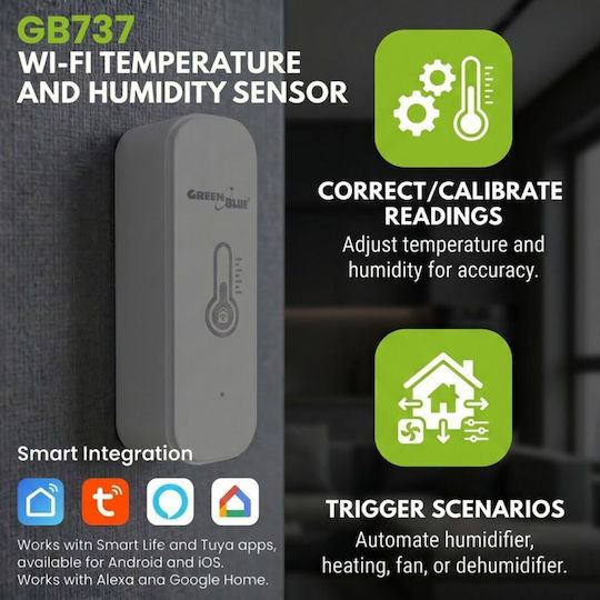 Temperature - Humidity Battery Wi-Fi Sensor