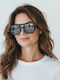 Max Air Women Sunglasses with Black Frame and Black Lens SA020