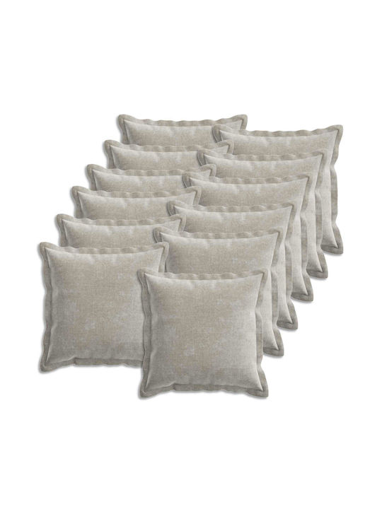 vidaXL Houten Decorative Pillow Case Light Grey...