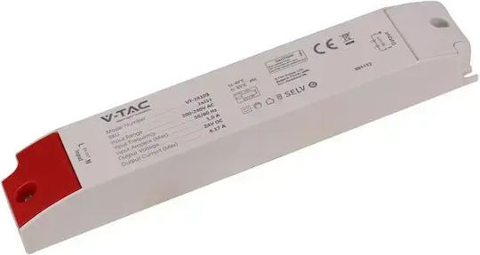 V-TAC Τροφοδοτικό LED IP44 Ισχύος 100W με Τάση Εξόδου 24V