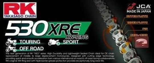 Αλυσιδα 530xre 120l Xw Ring Rk Ιαπωνιας