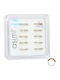 Asimi Body Piercing Ohrring Reifen Nase aus Vergoldetem Stahl 8 x 0.6mm