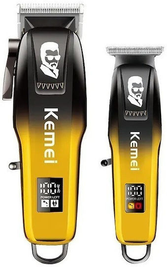 Kemei Professionelles Haarschneider Set Schwarz KM-8501