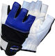 Scitec Nutrition Safety Gloves Blue Leather