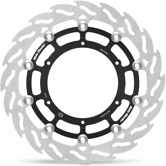 Moto-master Motorcycle Brake Disc Floating Flame 320mm 112171 KTM Super Adventure 1290 R ABS 24