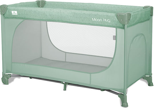 Lorelli Moon Hug One Touch Playpen With Mattress Green