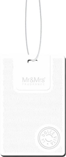 Αρωματική Κάρτα Bellagio White La Dolce Vita Mr&mrs Fragrance