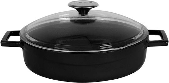 Lava Shallow Cast Iron Pot 3.5L / 28cm
