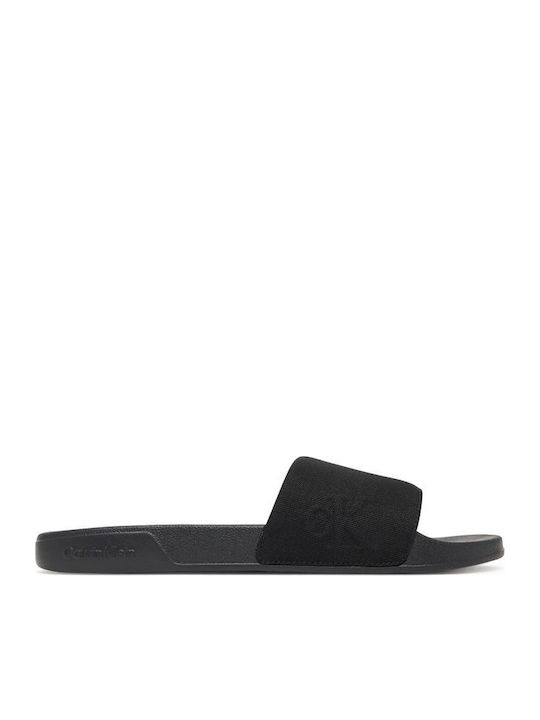 Men's Black Slides