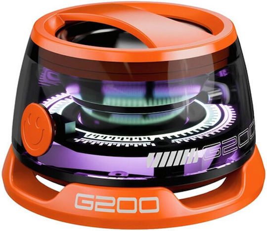 MLK+ G200 Bluetooth Lautsprecher 5W mit Betriebszeiten bis zu 4 Stunden Orange