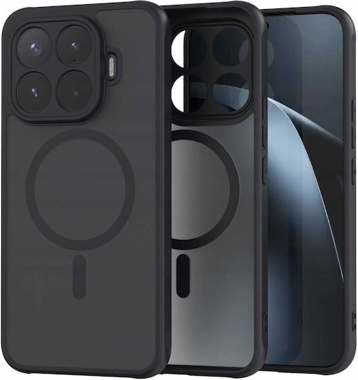 Spacecase Hybrid Magsafe Back Cover Din Plastic Negru (Xiaomi 17T Pro)