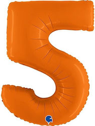 Luftballons Nummern Orange 100 Cm