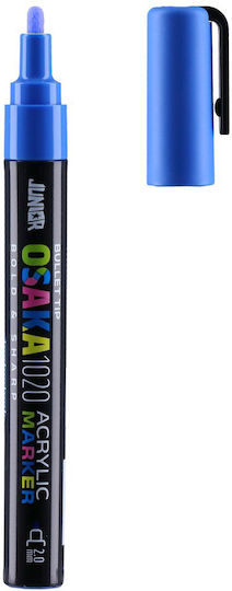Junior Ακρυλικός Μαρκαδόρος Μπλε Royal 2mm (Διάφορα Σχέδια)