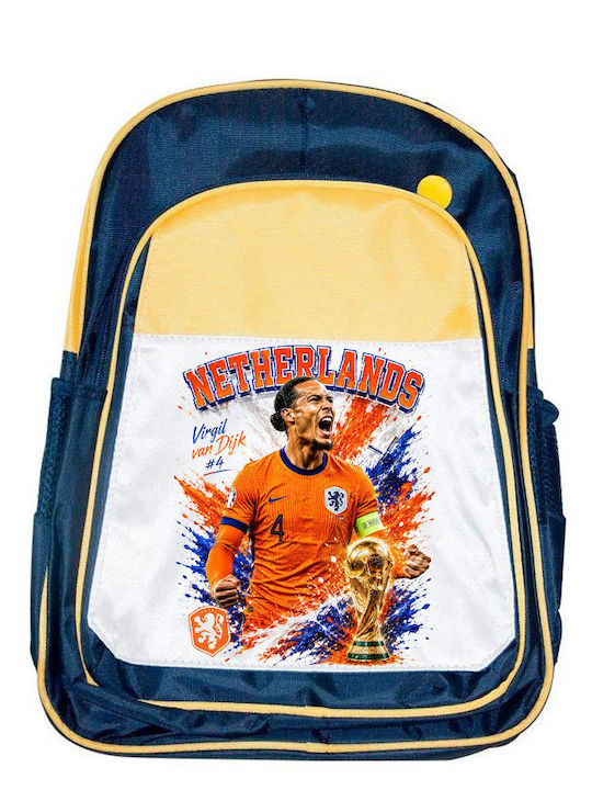 Παιδική Τσάντα Σκούρο Μπλε 41x30x15cm World Cup...