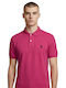 U.S. Polo Assn Αθληliche Herrenbluse Kurzarm Fuchsie