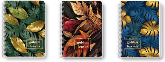 Black & White Spiral Ruled Notebook A4 30 Paper Sheets 3 Subjects (Miscellaneous Designs)