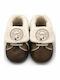 Panino Panino Weiche Sohlenschuhe Für Babys Braune Stiefel