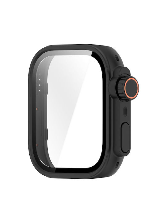 Πλαστική Θήκη με Τζαμάκι σε Μαύρο χρώμα για Huawei Watch Fit 5 Pro
