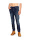 Men's Stretch Blue Jeans Pants