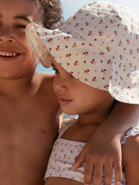 Swim Essentials Kids' Hat Bucket Fabric Sunscreen Multicolour