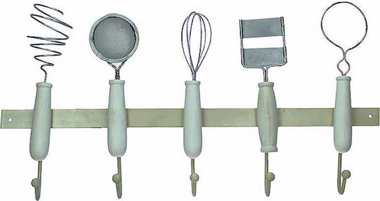 Zaros Επιτοίχιο Ράφι 49.5x4.5x29.5εκ.