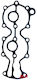 Cylinder Head Cover Gasket Johnson Evinrude 50 Hp-55 Hp 315538
