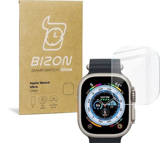 Bizon Tempered Glass for Apple Watch Ultra 49mm 1pc