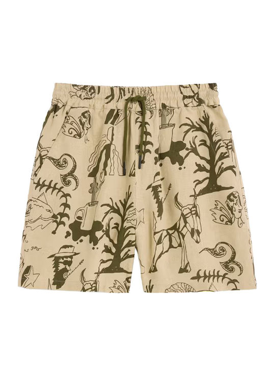 Oas Men's Multicolor Bermuda Shorts