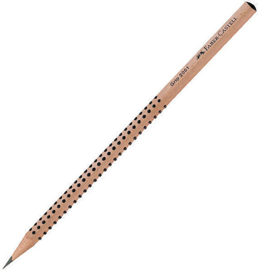 Faber-castell Молив Awf Grip 2001 Natural Hb Естествено Дърво Черно