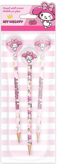 Diakakis Bleistift Radiergummi Topper My Melody 3 Stücke
