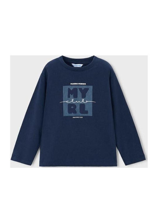 Mayoral Kinderoberteile Kurzärmelig Blau Basic