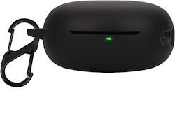 Θήκη Προστασίας Σιλικόνης Tpu Γάντζο Qcy T13 Anc 2 Black Θήκη Προστασίας Σιλικόνης Tpu Γάντζο Qcy T13 Anc 2 Black