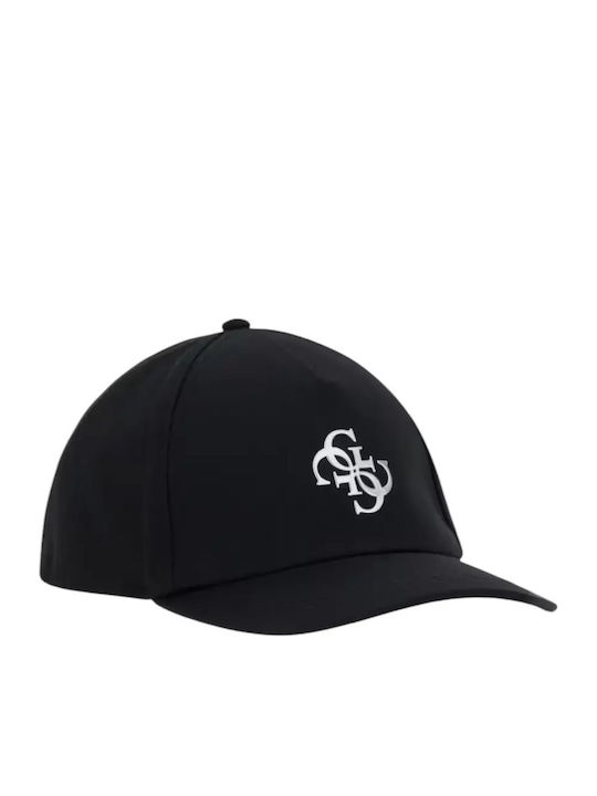 Guess Καπέλο Woven Baseball Cap Am9662cot01-bla Μαύρο