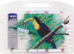 Spree Zeichenstifte Set 60 Farben Spree Zeichenstifte Set 60 Farben