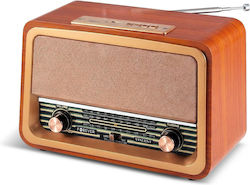 Forever JB-120 Retro Tischplatte Mit Batteriebraun Forever JB-120 Retro Tischplatte Mit Batteriebraun
