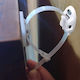 Plastic TV Protector in White Colour 14x20.2x2cm 2 Pieces
