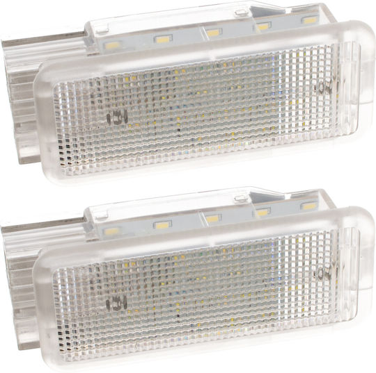 Citroen Berlingo C2 C3 C4 C5 C6 C8 Ds3 Jumpy Saxo Xsara Interior Cabin Trunk Led Lighting Lamps 2 Pcs Set