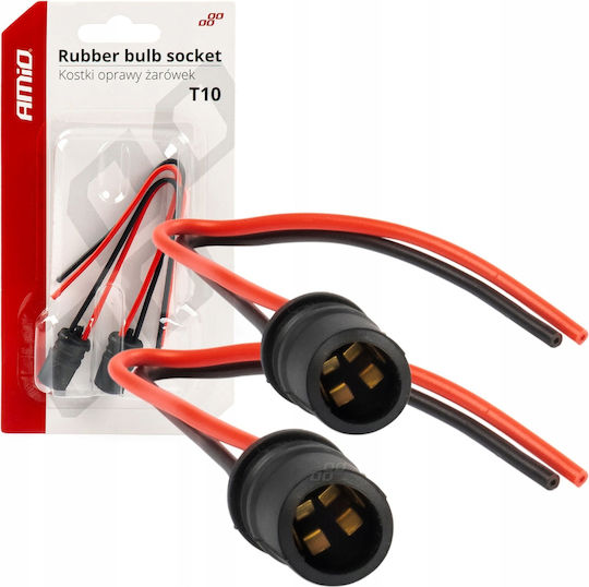 2x W5w T10 Bulb Holder Socket Plug Connector