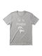VOUR Für Die Festivals Bedrucktes T-shirt Grau Baumwolle