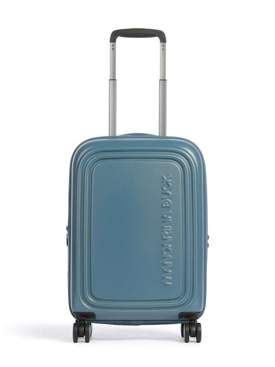 Mandarina Duck Logoduck+ Cabin Hard Tailor Blue Suitcase Height 55cm