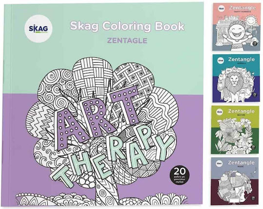 Skag Coloring Book Art Therapy Various Designs 3131445