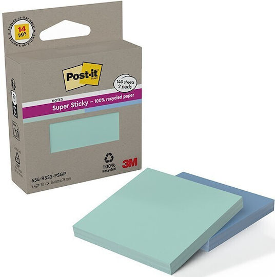 Post It 3m Notizblöcke 654-rss2-psgp 76x76 70Blätter