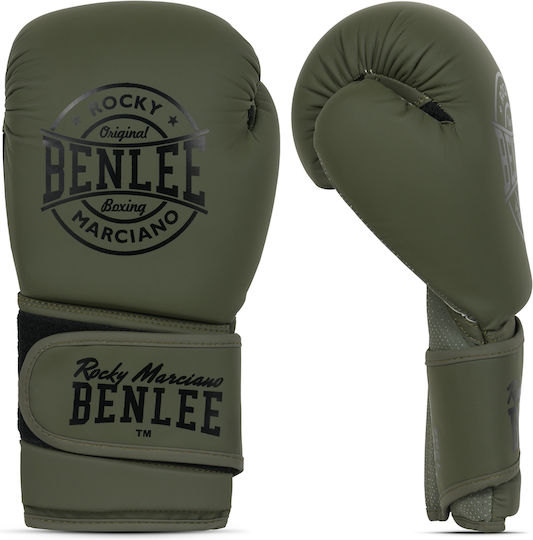 Benlee Boxhandschuhe aus Kunstleder für Wettkampfhandschuhe Grüne