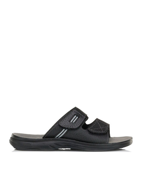 Herrensandalen in Schwarz Farbe