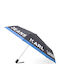 Karl Lagerfeld Compact Black Umbrella