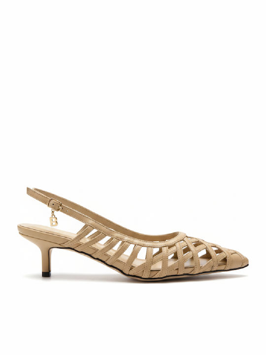 Heels with Medium Heel Brown