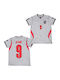 Football Jersey Kane England National Team Mundial 2026 White Balón De Oro White Unisex Ab179