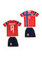 Kids Football Set Haaland Norway National Team World Cup 2026 Red Balón De Oro Unisex Kids Ab182